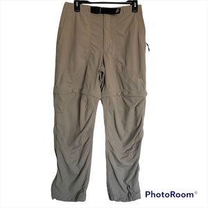 Mountain Hardwere Convertible Hiking Outdoor Pants Tan Size 8